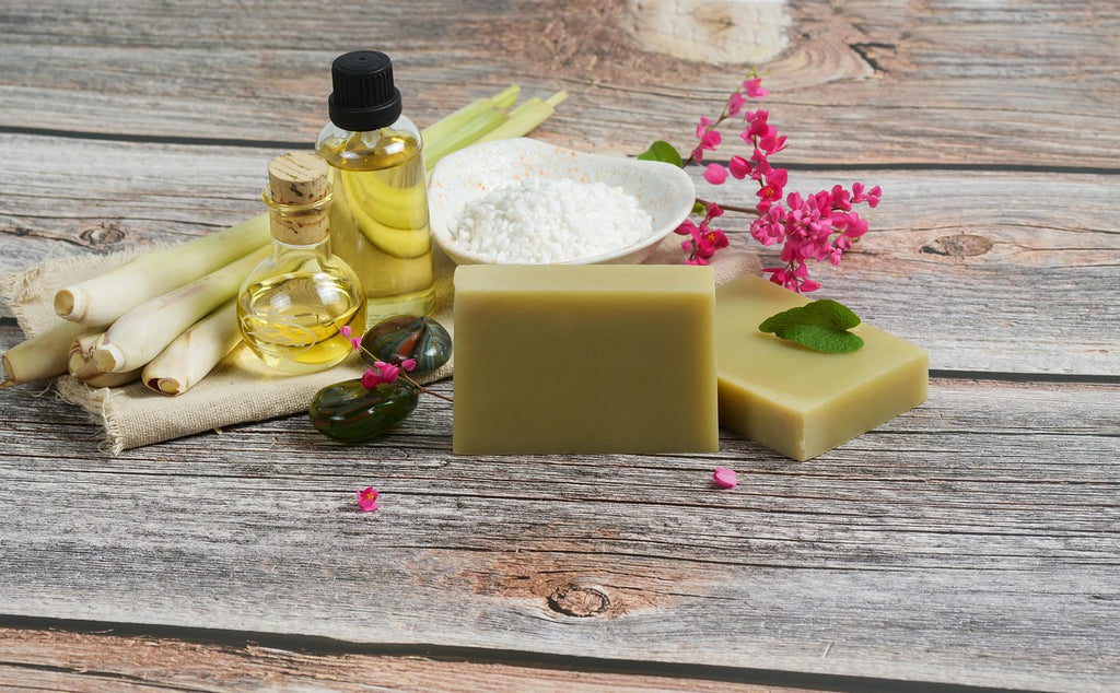 Olive Oil and Lemon Grass Soap Bar