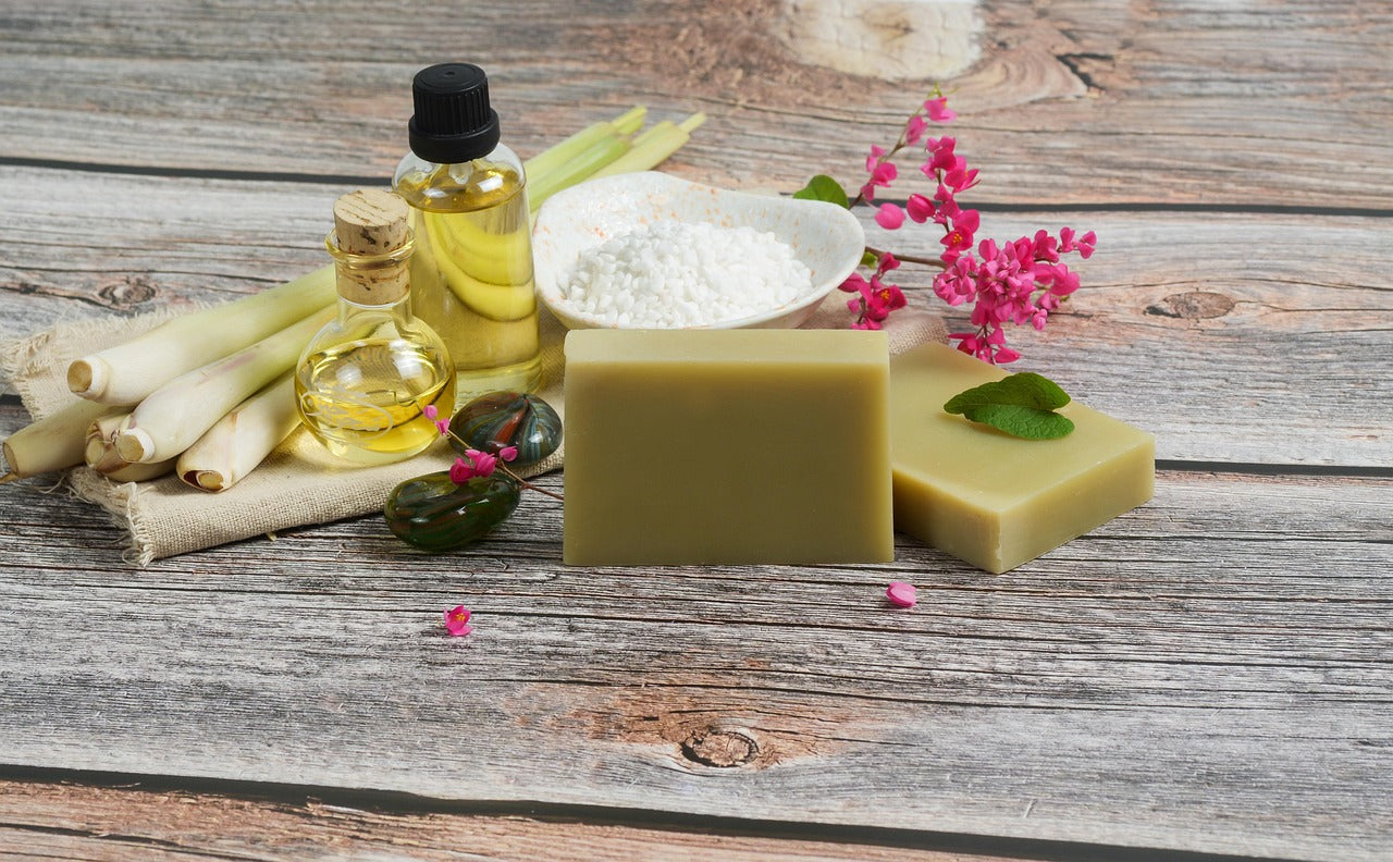 Olive Oil and Lemon Grass Soap Bar